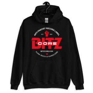 bitzcore hoodie sweatshirt logo punk hardcore label