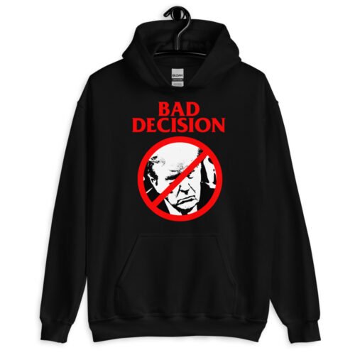 Logotipo de la sudadera con capucha Bad Decision