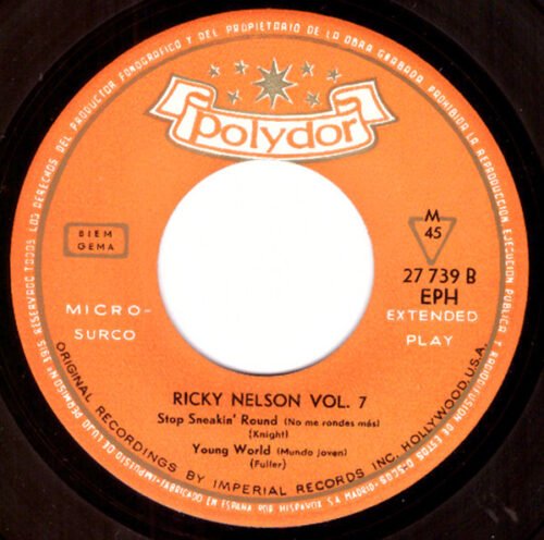 Ricky Nelson (2) - Ricky Nelson Vol. 7 - Image 4