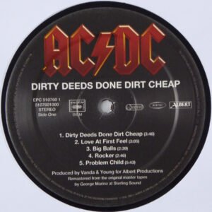 AC/DC - Dirty Deeds Done Dirt Cheap - Image 3