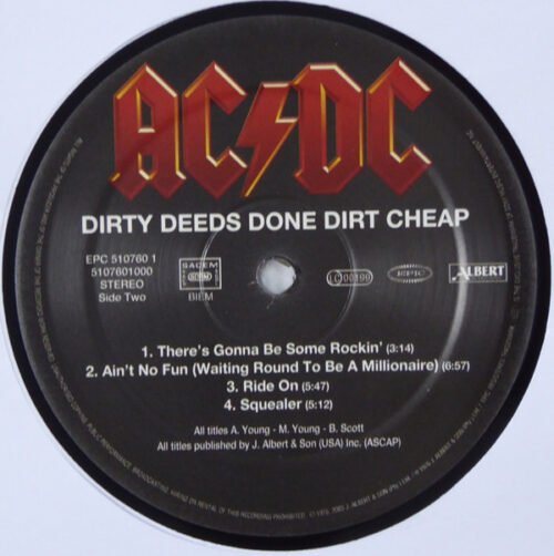 AC/DC - Dirty Deeds Done Dirt Cheap - Image 4