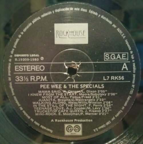 Pee Wee & The Specials - Pee Wee & The Specials - Image 3