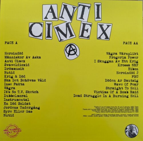 Anti Cimex - The Complete Demos Collection 1982 - 1983 - Image 2