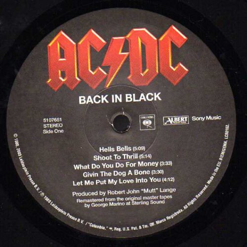 AC/DC - Back In Black - Image 3