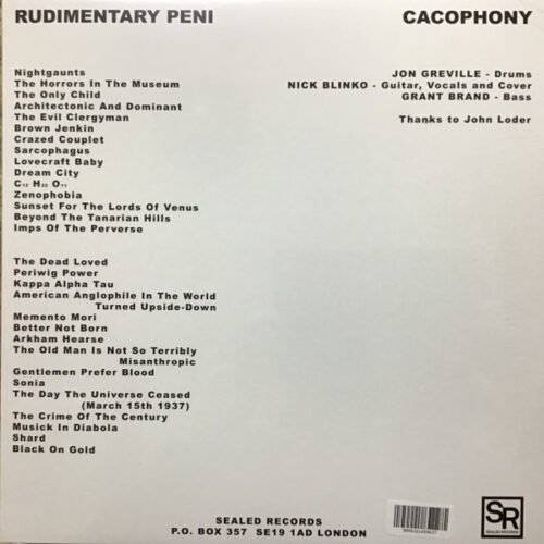 Rudimentary Peni - Cacophony - Image 2