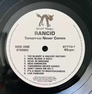 Rancid - Tomorrow Never Comes - Image 3