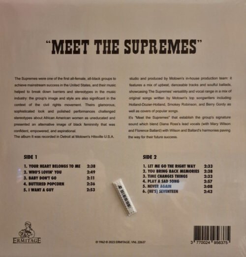 The Supremes - Meet The Supremes - Image 2