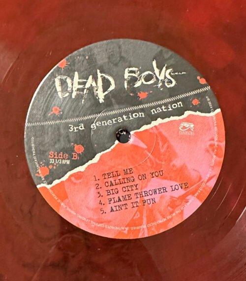 The Dead Boys - 3rd Generation Nation - Image 4