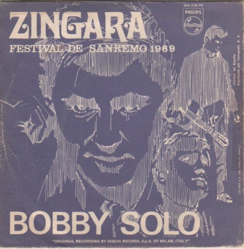 Bobby Solo - Zingara (Festival De Sanremo 1969) - Image 2