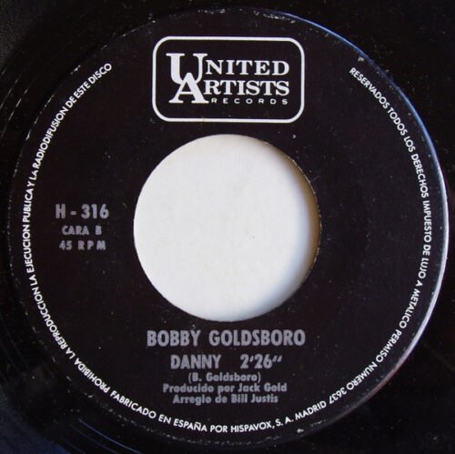 Bobby Goldsboro - Honey / Danny - Image 4