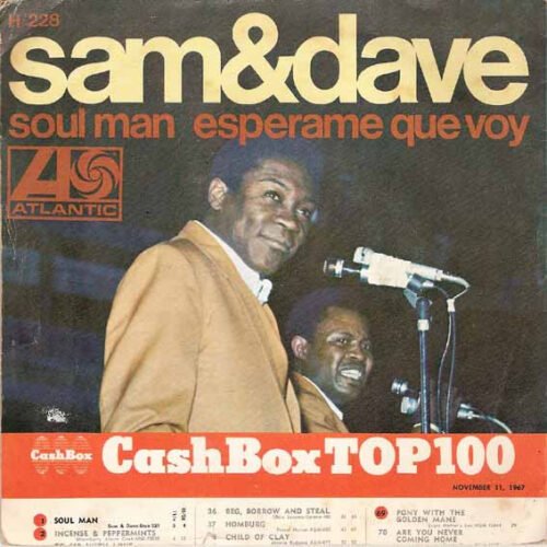 Sam & Dave - Soul Man / Esperame Que Voy - Image 2