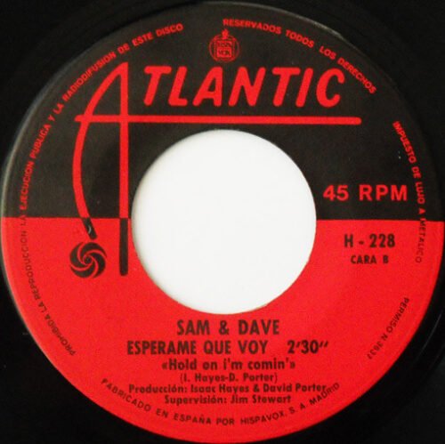 Sam & Dave - Soul Man / Esperame Que Voy - Image 4