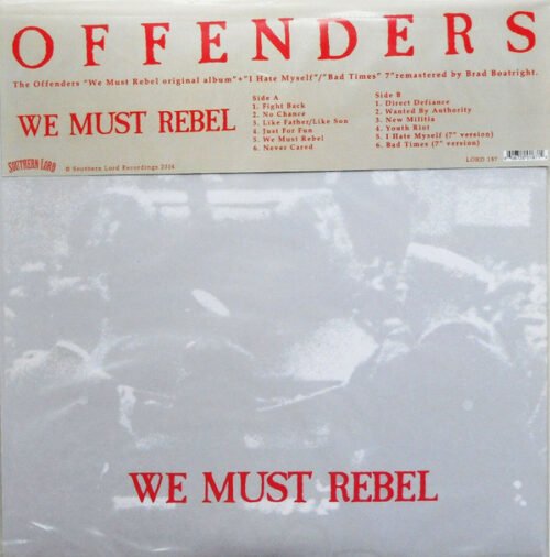 Offenders - Endless Struggle/We Must Rebel/ I Hate Myself - Image 2