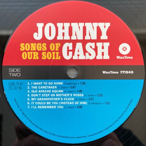 Johnny Cash - Songs Of Our Soil - Image 4