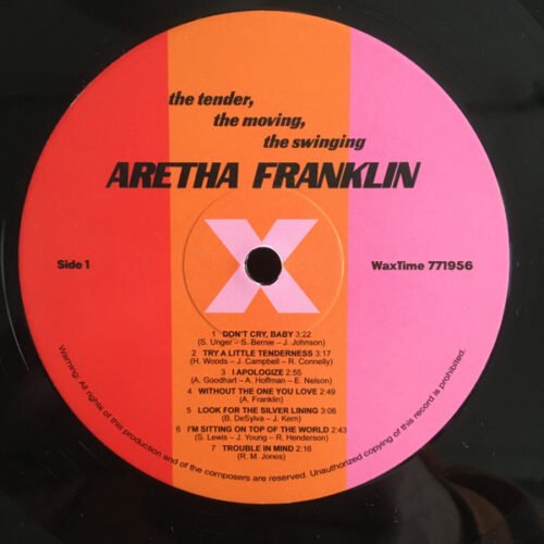 Aretha Franklin - The Tender, The Moving, The Swinging Aretha Franklin - Image 3