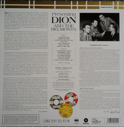 Dion & The Belmonts - Presenting Dion And The Belmonts - Image 2