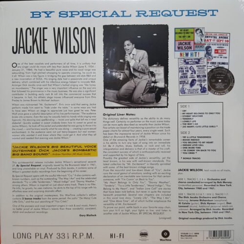 Jackie Wilson - By Special Request - Image 2