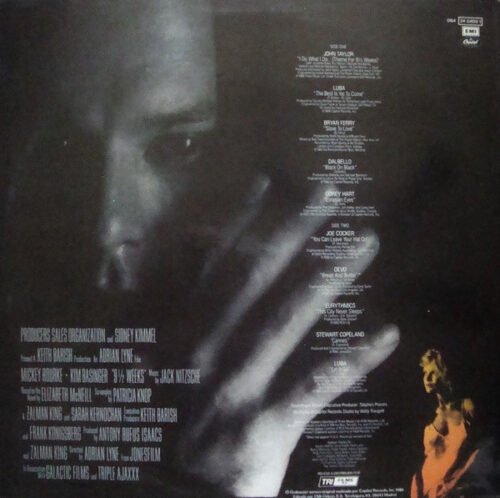 Various - 9 Semanas Y Media - Original Motion Picture Soundtrack - Image 2