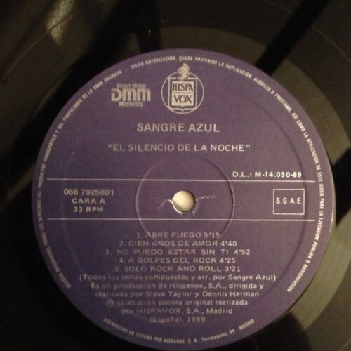 Sangre Azul - El Silencio De La Noche - Image 3